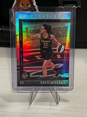 Cailtin Clark silver holo card